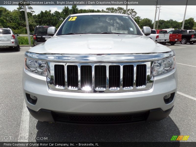 Bright Silver Metallic / Dark Graystone/Medium Graystone 2012 Jeep Grand Cherokee Laredo