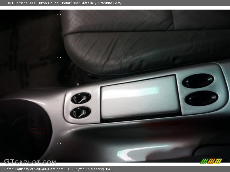 Polar Silver Metallic / Graphite Grey 2001 Porsche 911 Turbo Coupe
