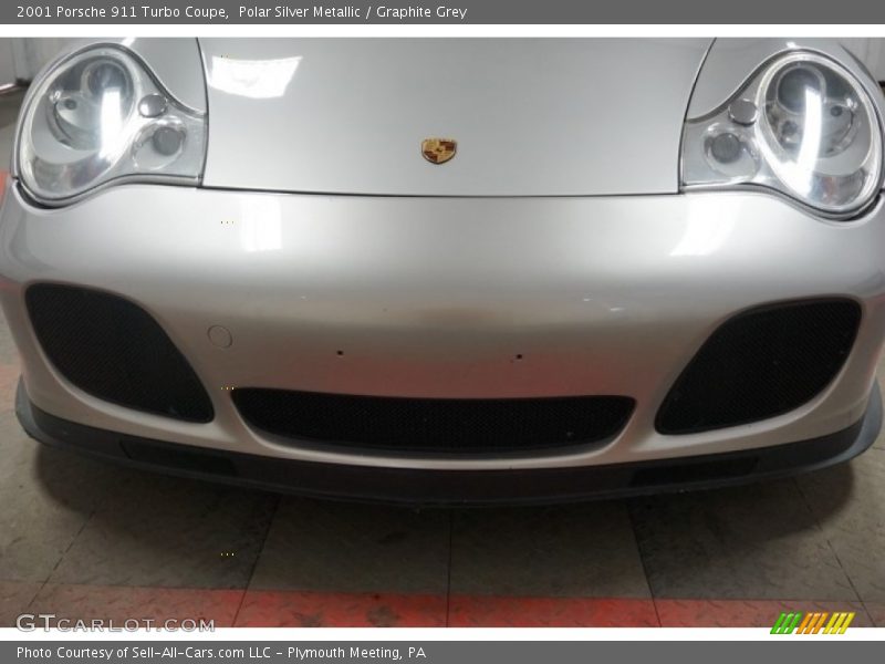 Polar Silver Metallic / Graphite Grey 2001 Porsche 911 Turbo Coupe