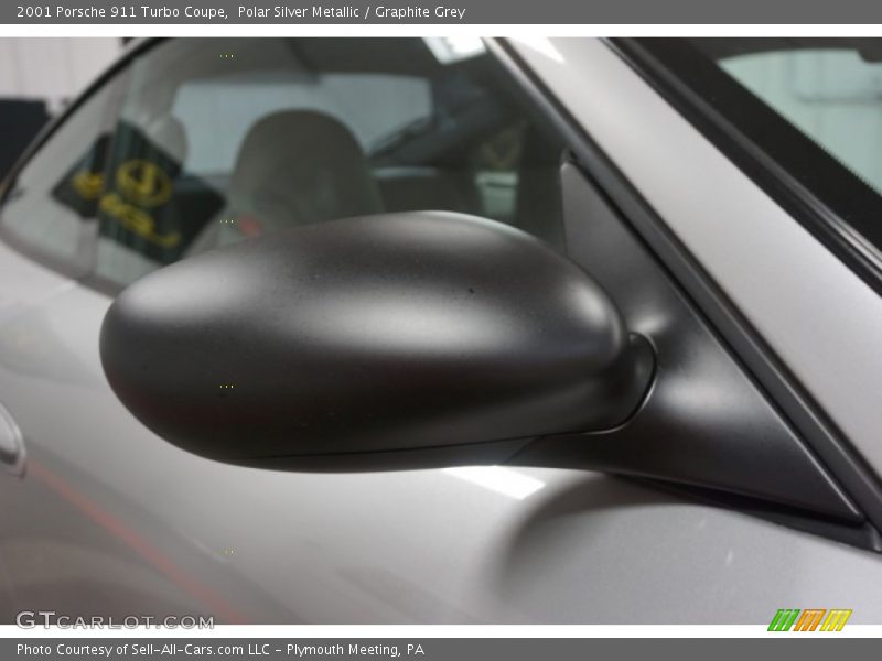 Polar Silver Metallic / Graphite Grey 2001 Porsche 911 Turbo Coupe