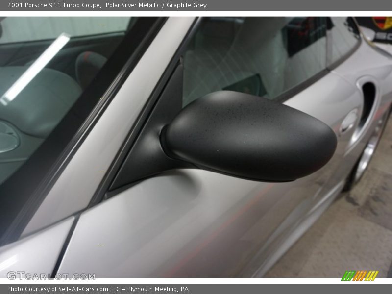 Polar Silver Metallic / Graphite Grey 2001 Porsche 911 Turbo Coupe