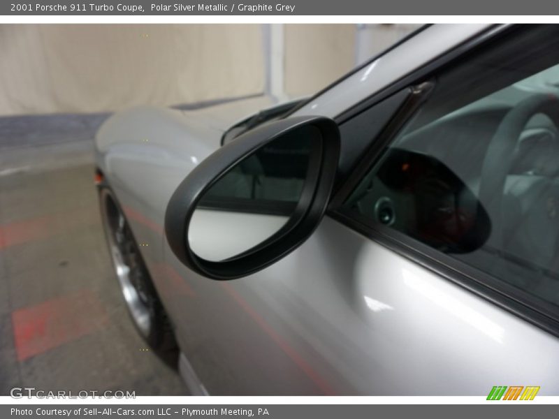 Polar Silver Metallic / Graphite Grey 2001 Porsche 911 Turbo Coupe