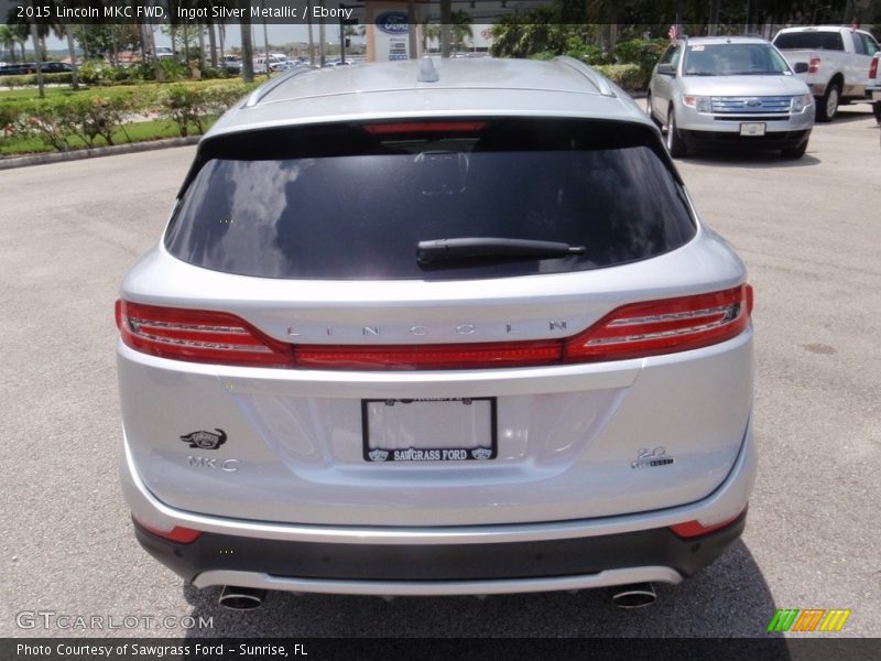 Ingot Silver Metallic / Ebony 2015 Lincoln MKC FWD