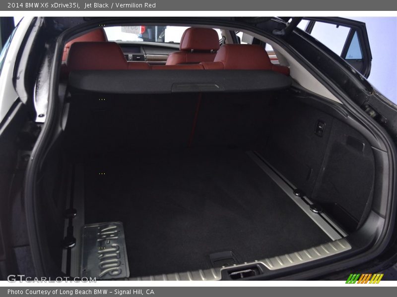 Jet Black / Vermilion Red 2014 BMW X6 xDrive35i