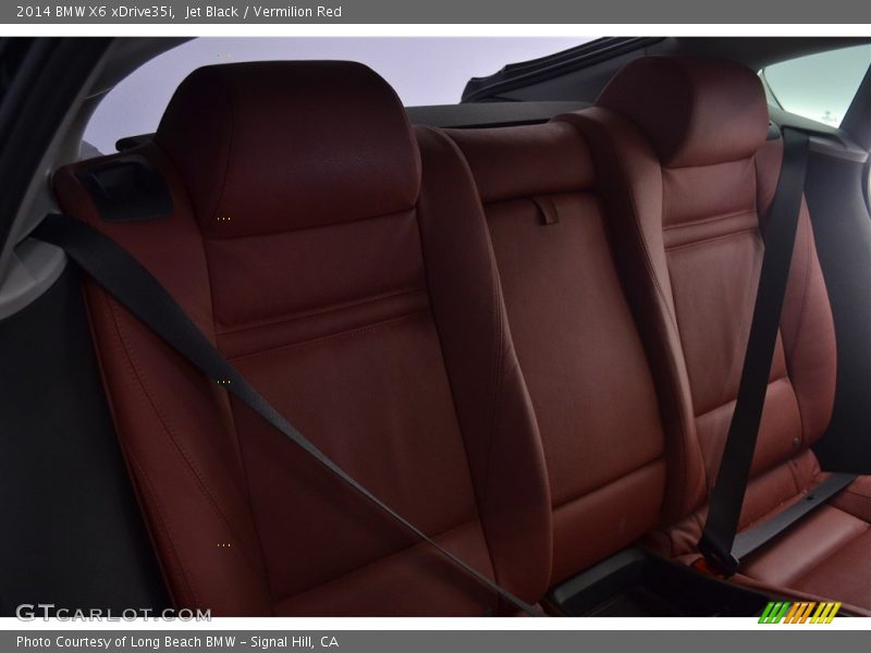 Jet Black / Vermilion Red 2014 BMW X6 xDrive35i