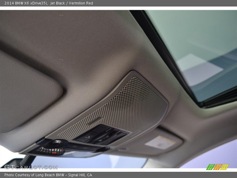 Jet Black / Vermilion Red 2014 BMW X6 xDrive35i