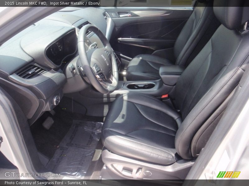 Ingot Silver Metallic / Ebony 2015 Lincoln MKC FWD