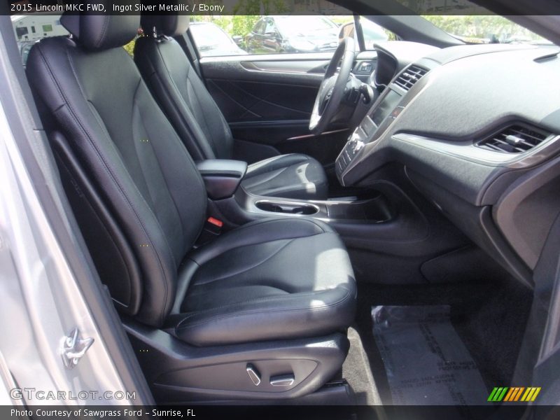 Ingot Silver Metallic / Ebony 2015 Lincoln MKC FWD