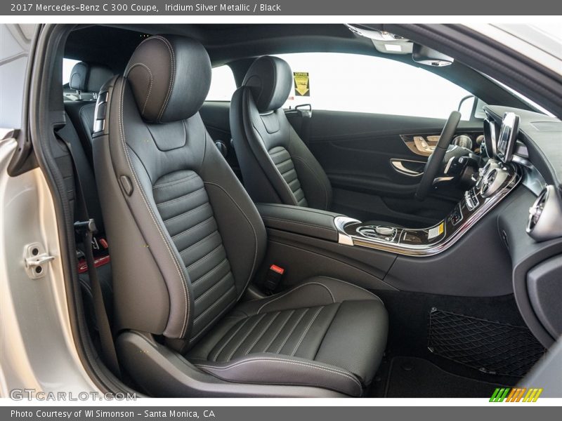 Iridium Silver Metallic / Black 2017 Mercedes-Benz C 300 Coupe