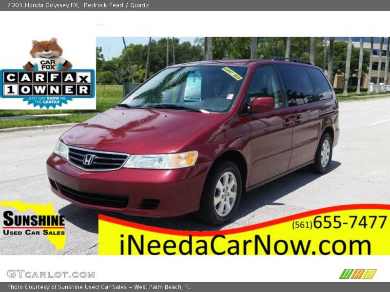 Redrock Pearl / Quartz 2003 Honda Odyssey EX