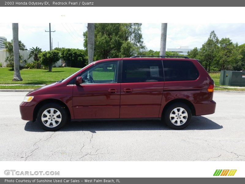 Redrock Pearl / Quartz 2003 Honda Odyssey EX