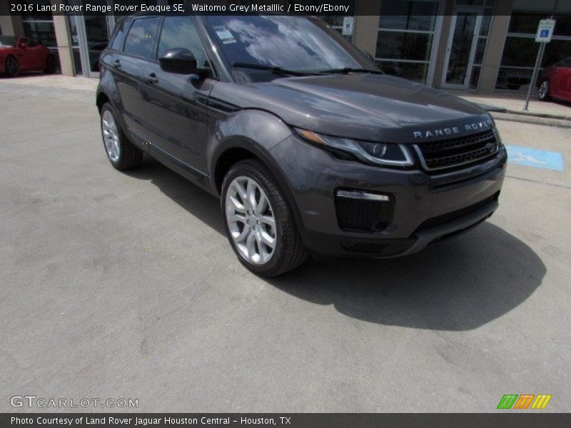 Waitomo Grey Metalllic / Ebony/Ebony 2016 Land Rover Range Rover Evoque SE