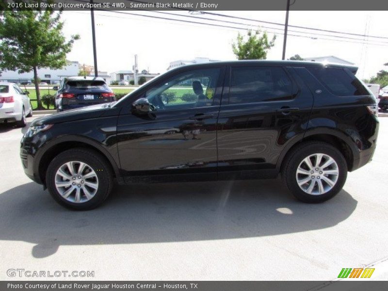 Santorini Black Metallic / Ebony 2016 Land Rover Discovery Sport SE 4WD