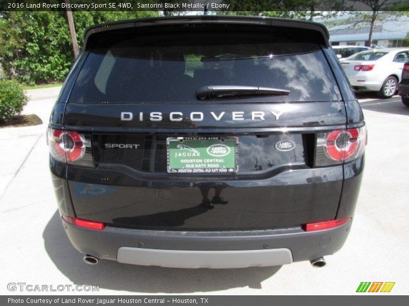 Santorini Black Metallic / Ebony 2016 Land Rover Discovery Sport SE 4WD