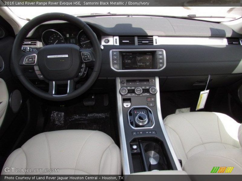 Santorini Black Metalllic / Ebony/Ivory 2016 Land Rover Range Rover Evoque HSE