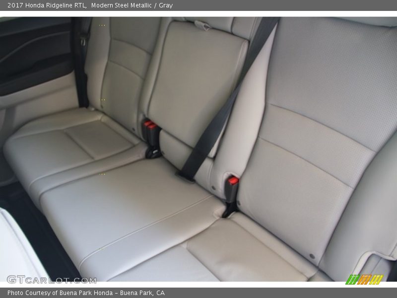 Modern Steel Metallic / Gray 2017 Honda Ridgeline RTL