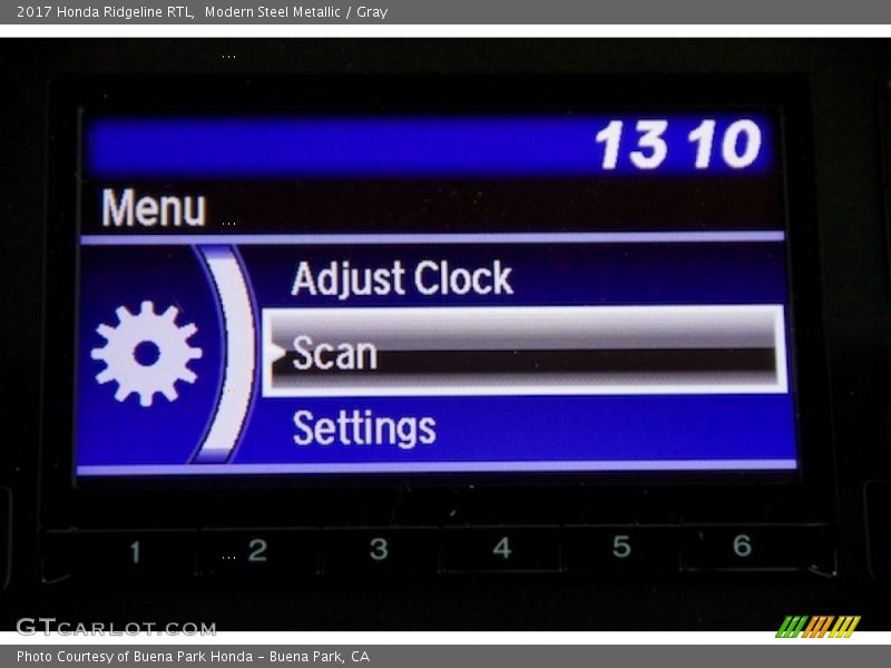 Modern Steel Metallic / Gray 2017 Honda Ridgeline RTL