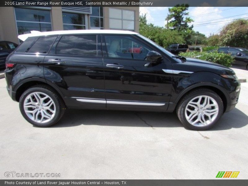 Santorini Black Metalllic / Ebony/Ivory 2016 Land Rover Range Rover Evoque HSE