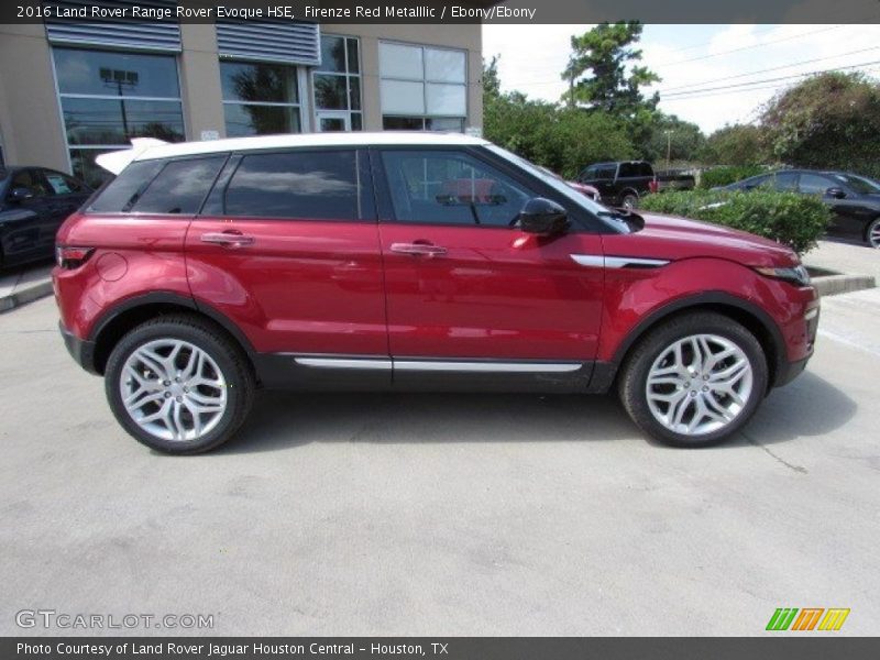 Firenze Red Metalllic / Ebony/Ebony 2016 Land Rover Range Rover Evoque HSE