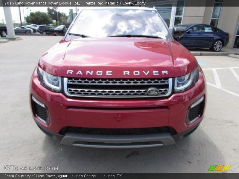 Firenze Red Metalllic / Ebony/Ebony 2016 Land Rover Range Rover Evoque HSE