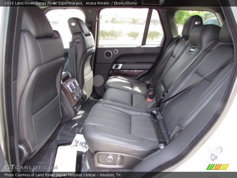 Aruba Metallic / Ebony/Ebony 2016 Land Rover Range Rover Supercharged