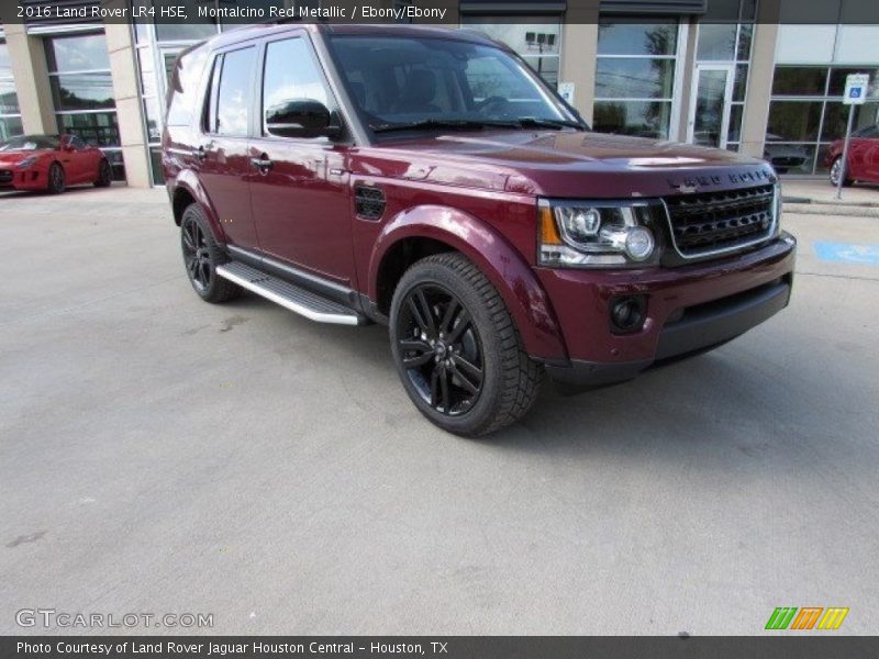 Montalcino Red Metallic / Ebony/Ebony 2016 Land Rover LR4 HSE