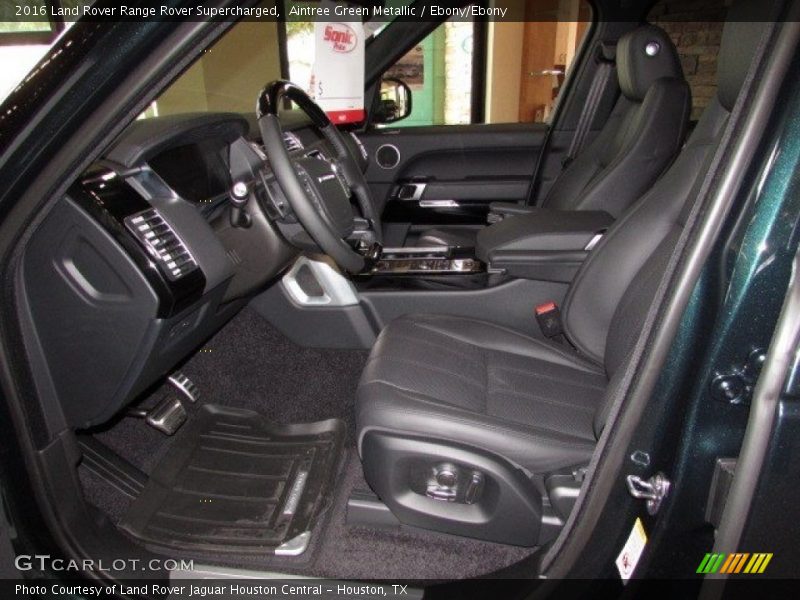 Aintree Green Metallic / Ebony/Ebony 2016 Land Rover Range Rover Supercharged
