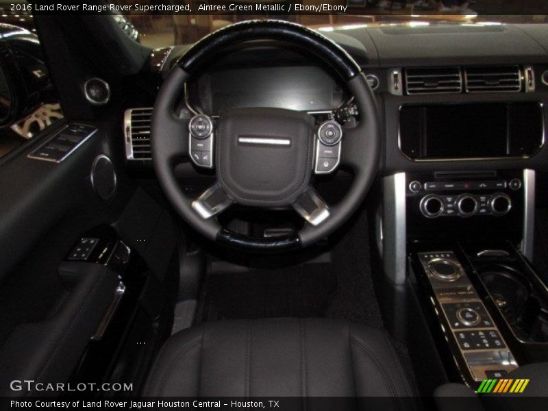 Aintree Green Metallic / Ebony/Ebony 2016 Land Rover Range Rover Supercharged