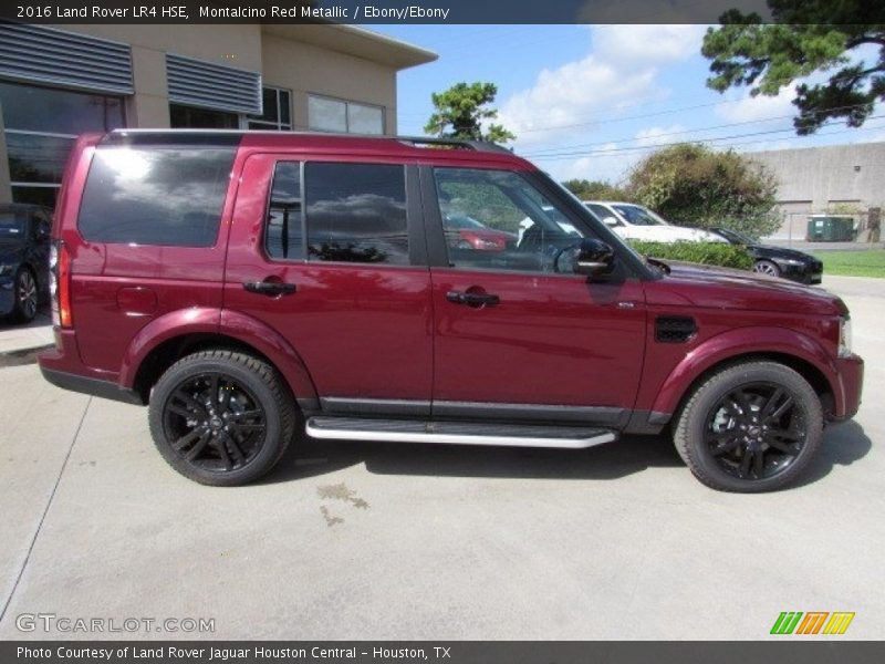 Montalcino Red Metallic / Ebony/Ebony 2016 Land Rover LR4 HSE