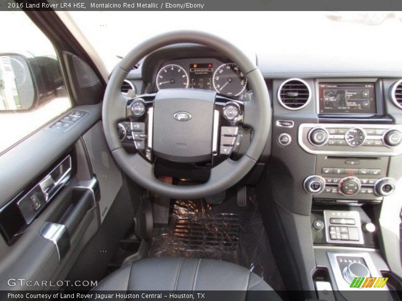 Montalcino Red Metallic / Ebony/Ebony 2016 Land Rover LR4 HSE