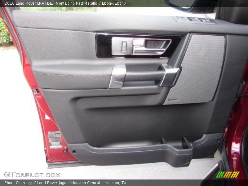Montalcino Red Metallic / Ebony/Ebony 2016 Land Rover LR4 HSE