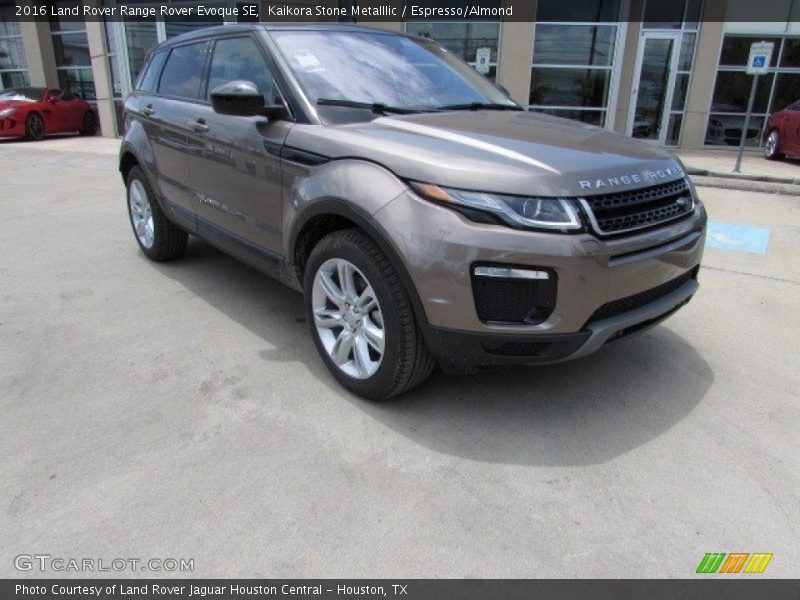 Kaikora Stone Metalllic / Espresso/Almond 2016 Land Rover Range Rover Evoque SE