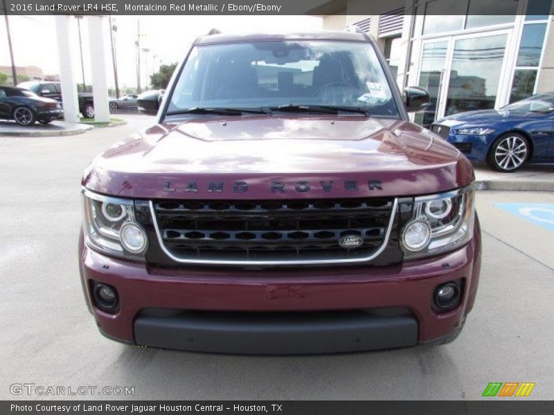 Montalcino Red Metallic / Ebony/Ebony 2016 Land Rover LR4 HSE