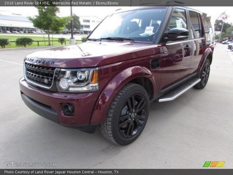 Montalcino Red Metallic / Ebony/Ebony 2016 Land Rover LR4 HSE