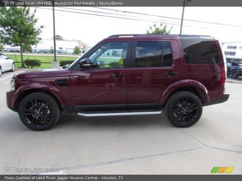 Montalcino Red Metallic / Ebony/Ebony 2016 Land Rover LR4 HSE