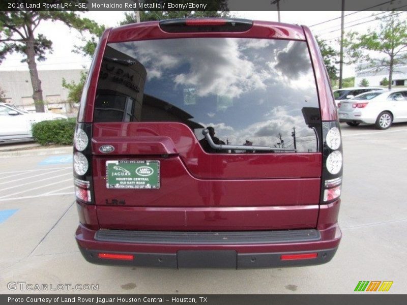 Montalcino Red Metallic / Ebony/Ebony 2016 Land Rover LR4 HSE