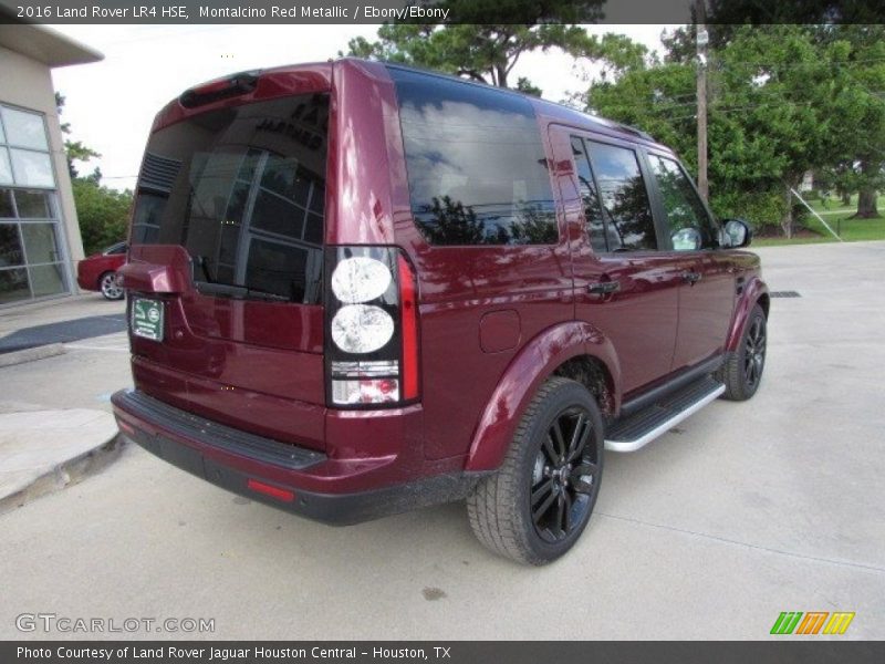 Montalcino Red Metallic / Ebony/Ebony 2016 Land Rover LR4 HSE