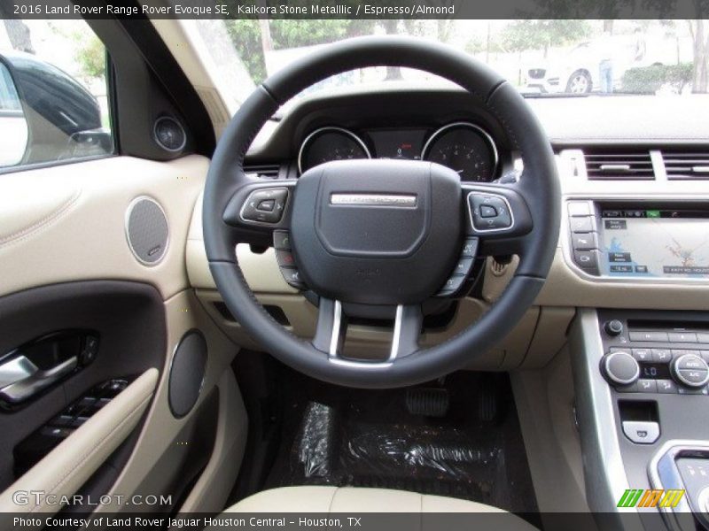 Kaikora Stone Metalllic / Espresso/Almond 2016 Land Rover Range Rover Evoque SE