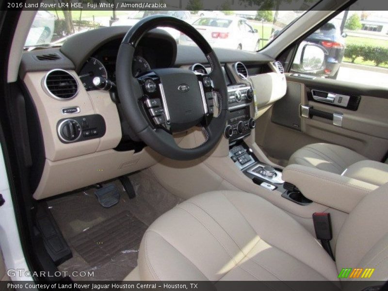 Fuji White / Almond/Arabica 2016 Land Rover LR4 HSE