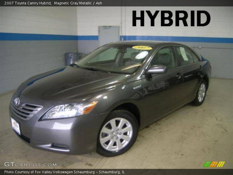 Magnetic Gray Metallic / Ash 2007 Toyota Camry Hybrid