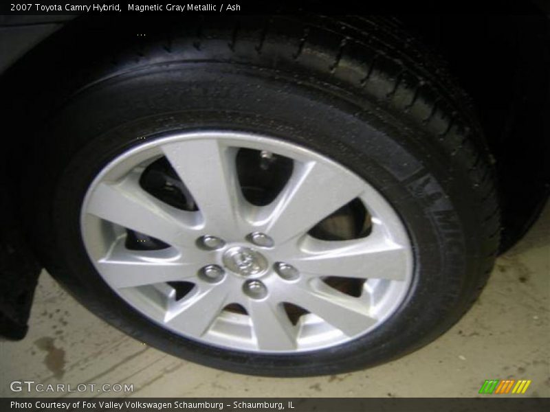 Magnetic Gray Metallic / Ash 2007 Toyota Camry Hybrid