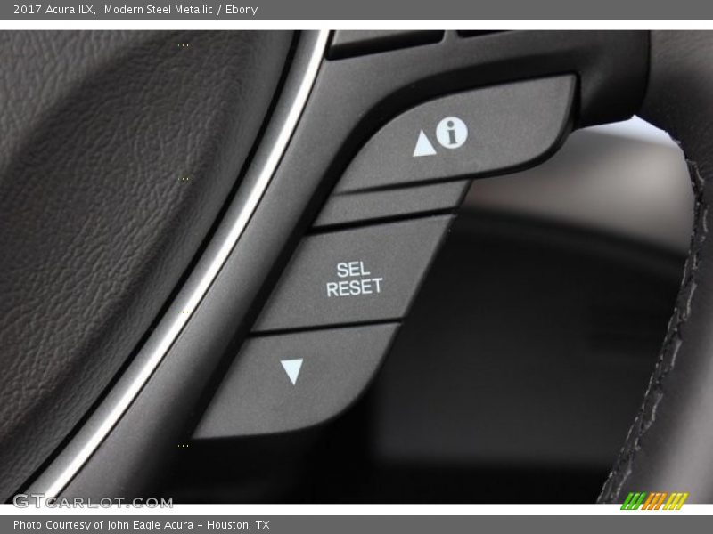 Modern Steel Metallic / Ebony 2017 Acura ILX