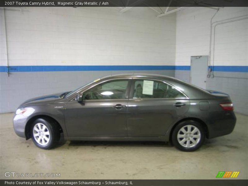 Magnetic Gray Metallic / Ash 2007 Toyota Camry Hybrid