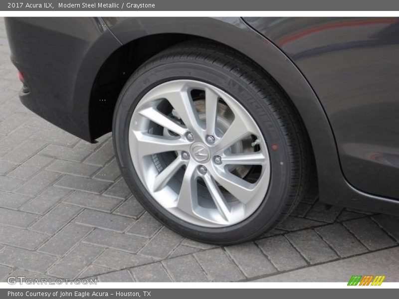 Modern Steel Metallic / Graystone 2017 Acura ILX