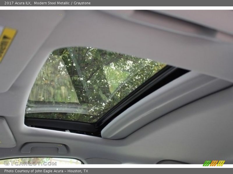 Modern Steel Metallic / Graystone 2017 Acura ILX