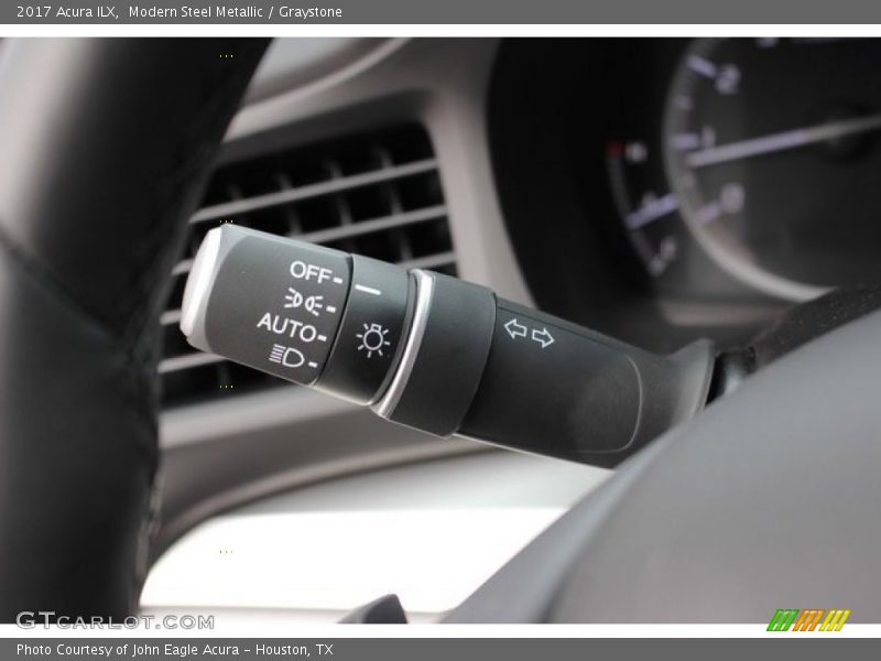 Modern Steel Metallic / Graystone 2017 Acura ILX