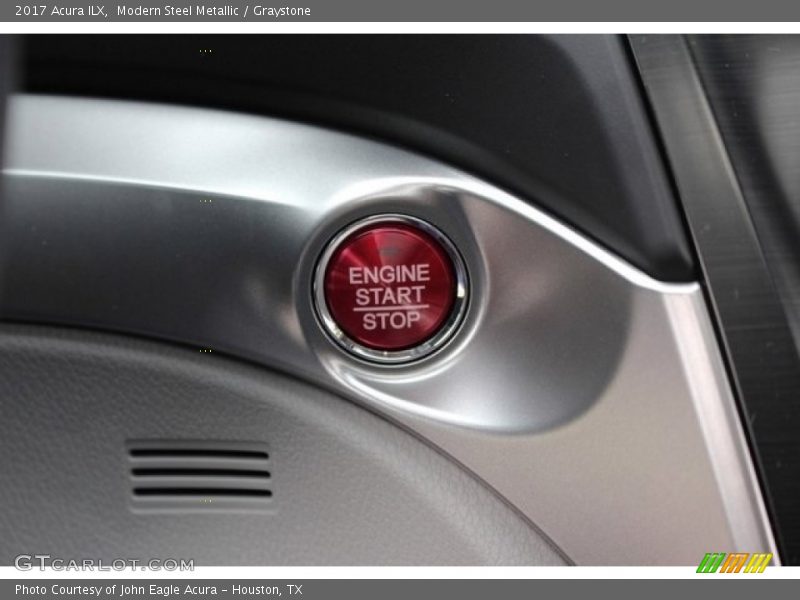Modern Steel Metallic / Graystone 2017 Acura ILX