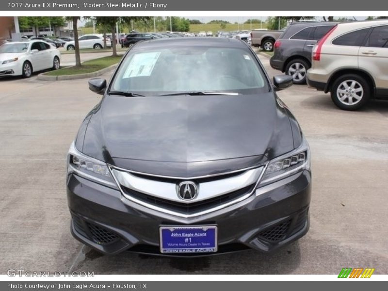 Modern Steel Metallic / Ebony 2017 Acura ILX Premium