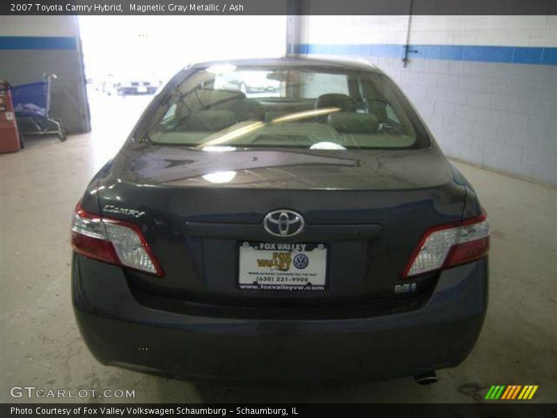 Magnetic Gray Metallic / Ash 2007 Toyota Camry Hybrid