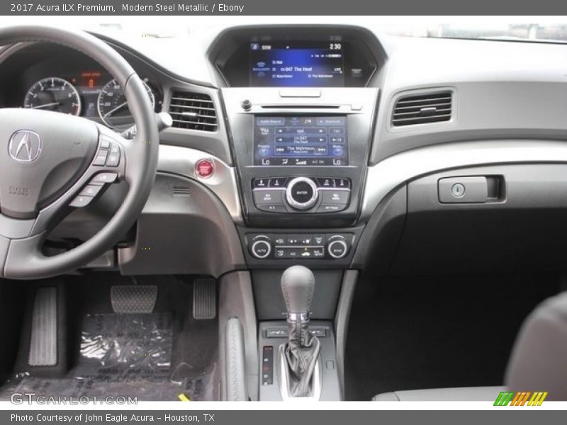 Modern Steel Metallic / Ebony 2017 Acura ILX Premium